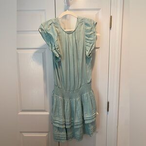 Mini cinched waist dress